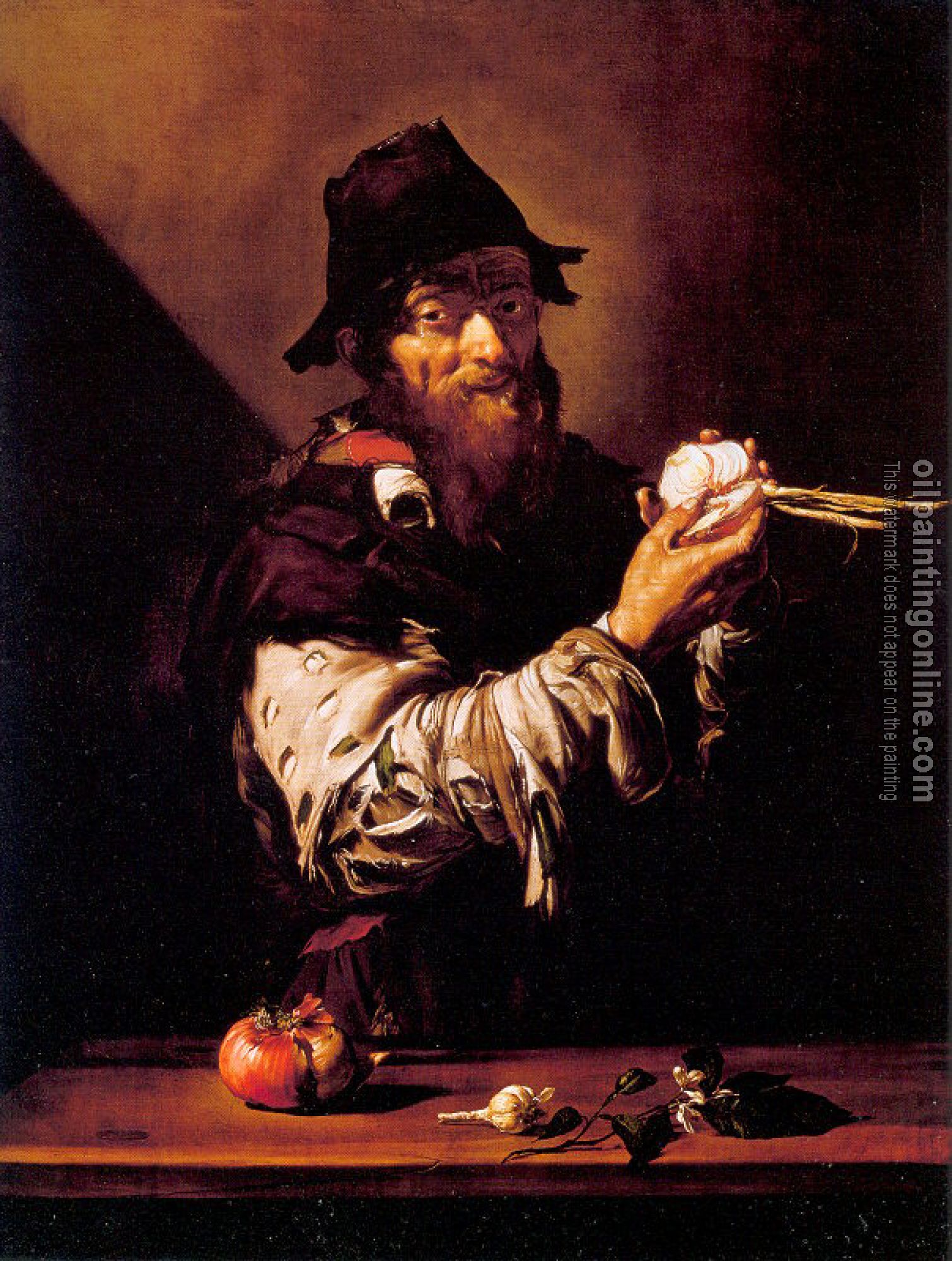 Ribera, Jusepe de - Allegory of Smell